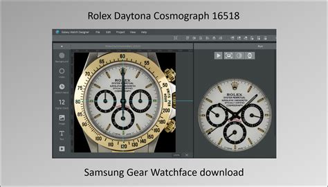 quadrante rolex per samsung s3|Download the Rolex Daytona Cosmograph 16518 gold watchface.